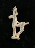 Luristan Brons Steenbok beeldje - 34 mm  (Zonder
