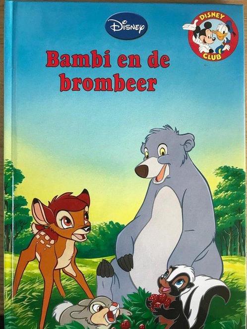 Bambi en de brombeer Disney club leesboek 9789054285427, Livres, Livres Autre, Envoi