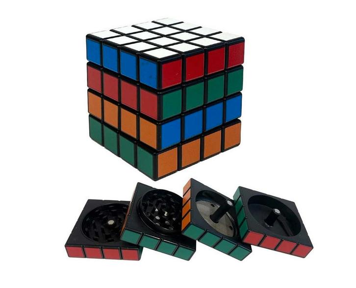 Rubiks Cube Kruidengrinder, Verzamelen, Rookartikelen, Aanstekers en Luciferdoosjes, Nieuw, Verzenden