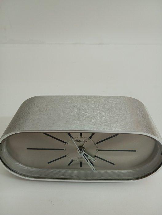 Tafel/bureauklokken - Rhythm, Japan - Aluminium - 1970-1980, Antiek en Kunst, Kunst | Designobjecten