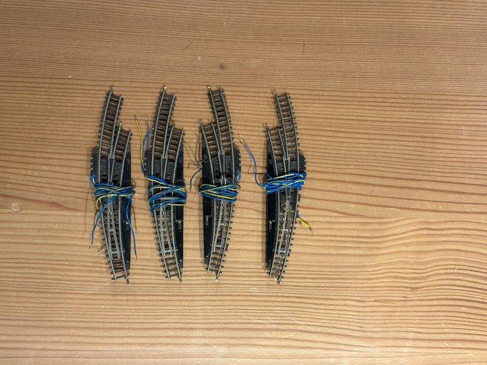 Märklin Z - 8568, 8569 - Modeltreinsporen (4) - 4x Märklin Z, Hobby en Vrije tijd, Modeltreinen | H0