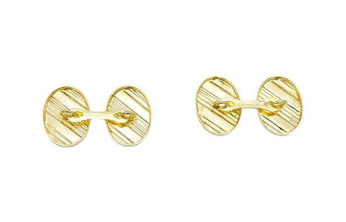 Manchetknopen - 18 karaat Geel goud, Handtassen en Accessoires, Antieke sieraden