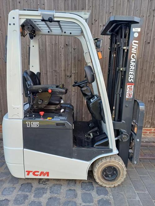 Heftruck - TCM FTB15-E1S - 1,5ton, Zakelijke goederen, Machines en Bouw | Heftrucks en Intern transport, Heftruck, Elektrisch