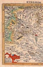 Europa - Hongarije; J. Hondius / Mercator - Hungaria - 1607, Boeken, Atlassen en Landkaarten, Nieuw