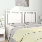 vidaXL Hoofdbord 145,5x4x100 cm massief grenenhout wit, Huis en Inrichting, Slaapkamer | Bedden, Verzenden, Nieuw