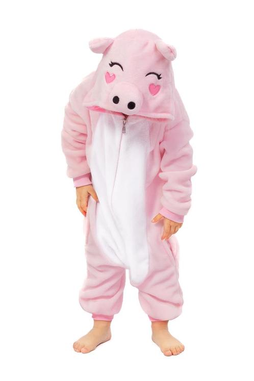 Onesie Varken Pak 128-134 Varkenspak Kostuum Roze Big Zwijn, Kinderen en Baby's, Carnavalskleding en Verkleedspullen, Nieuw, Ophalen of Verzenden
