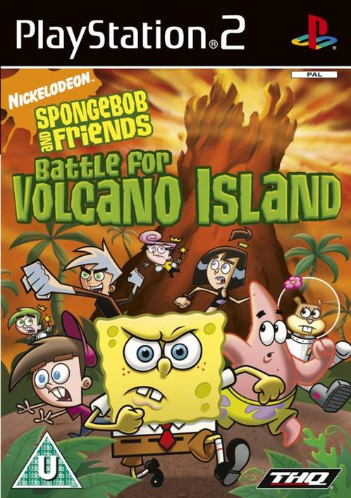 SpongeBob and Friends Battle for Volcano Island (ps2 nieuw), Games en Spelcomputers, Games | Sony PlayStation 2, Ophalen of Verzenden