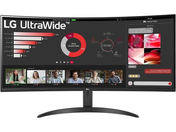 LG 34WR50QK-B - UltraWide Monitor - 34 3440x1440 100Hz -, Computers en Software, Monitoren, Zo goed als nieuw, Verzenden