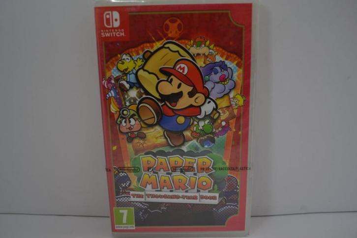 Paper Mario - The Thousand Year Door - SEALED (SWITCH UKV), Games en Spelcomputers, Games | Nintendo Switch