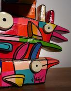 Jacqueline Schäfer - Beeld, Totem Gold XXL - 50 cm - resin -