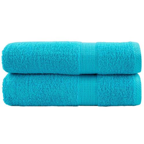 vidaXL Badhanddoeken SOLUND 2 st 600 g/m² 70x140 cm, Huis en Inrichting, Badkamer | Badtextiel en Accessoires, Nieuw, Verzenden