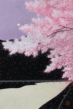 Original woodblock print - Arashiyama -  LARGE WORK -