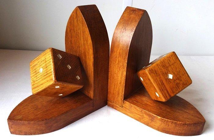 Serre-livres (2) - Installer des serre-livres de lÉcole, Antiquités & Art, Art | Objets design
