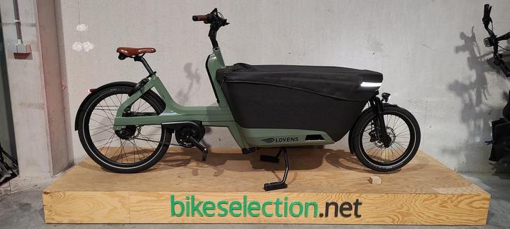 Cargobike | Lovens Explorer S75+ | - 29% | 2024, Fietsen en Brommers, Fietsen | Bakfietsen, 2 kinderen, Elektrisch, Huif, Nieuw
