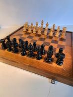 Schaakspel - Jaren 60 Okwa Schaakspel en Backgammon spel -, Antiek en Kunst