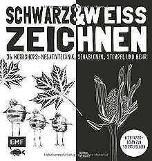 Schwarz & Weiß zeichnen: 36 Workshops: Negativtechnik, S..., Livres, Livres Autre, Envoi