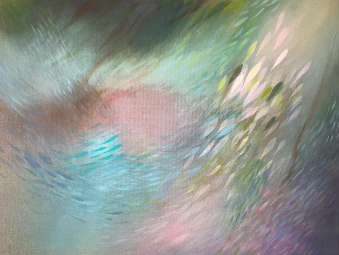 Malgorzata Krakowiak - Fish n*149-XXL, Antiek en Kunst, Kunst | Schilderijen | Modern