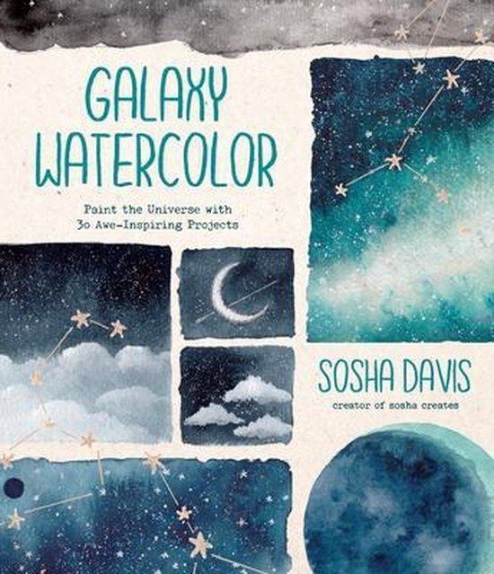 Galaxy Watercolor 9781645672968 Sosha Davis, Livres, Langue | Anglais, Envoi