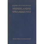Nederlandse spraakkunst - Rypma 9789001758301, Gelezen, Dr. E. Rijpma en Dr. F.G. Schuringa, F.G. Schuringa, Verzenden