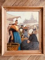 Bernard Leemker (1899-1990) - Markt te Middelburg