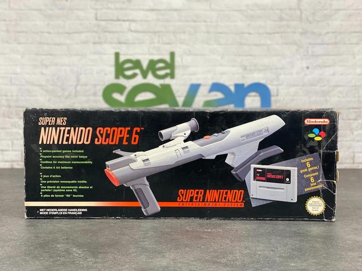 Super Nintendo Scope Set [Complete], Consoles de jeu & Jeux vidéo, Consoles de jeu | Nintendo Super NES, Envoi