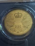 Tchad. Gold medal King Charles Krönung ., 1/200 Oz (.999)