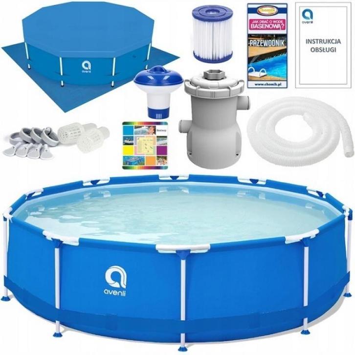 Avenli Complete Zwembadset Retour Deal | Super Prijs!, Tuin en Terras, Vijver-toebehoren, Nieuw, Vijverbak, Verzenden