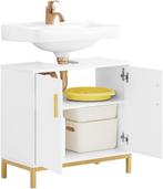 2dekans | SoBuy Badkamer Onderkast 60x30x59 cm – Wit –, Huis en Inrichting, Woonaccessoires | Spiegels, Ophalen of Verzenden, Nieuw