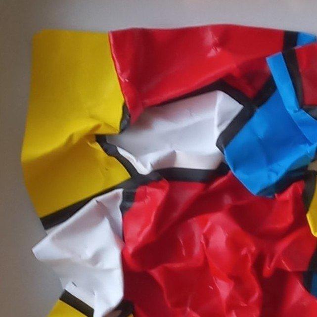 Mivillage - Mondriaan 3D - Nr KR 3, Antiek en Kunst, Kunst | Schilderijen | Modern