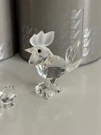 Swarovski - Figuur - Haan, kip en kuiken (2) - Kristal