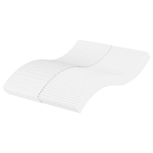 vidaXL Schuimmatras hardheid H2 H3 120x220 cm wit, Huis en Inrichting, Slaapkamer | Matrassen en Bedbodems, Nieuw, Verzenden