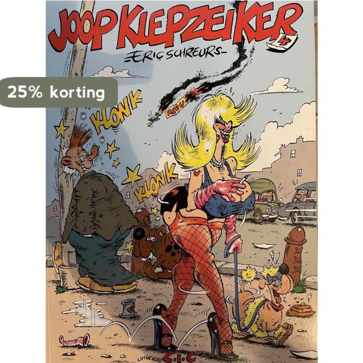 JOOP KLEPZEIKER 04 9789050560214 Schreurs, Boeken, Stripverhalen, Gelezen, Verzenden