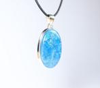 Apatite bleu néon grosse suspension / cabochon / neu- 11.7 g, Verzamelen