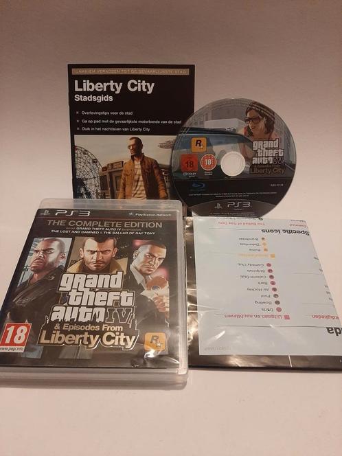 Grand Theft Auto IV the Complete Edition Playstation 3, Consoles de jeu & Jeux vidéo, Jeux | Sony PlayStation 3, Enlèvement ou Envoi
