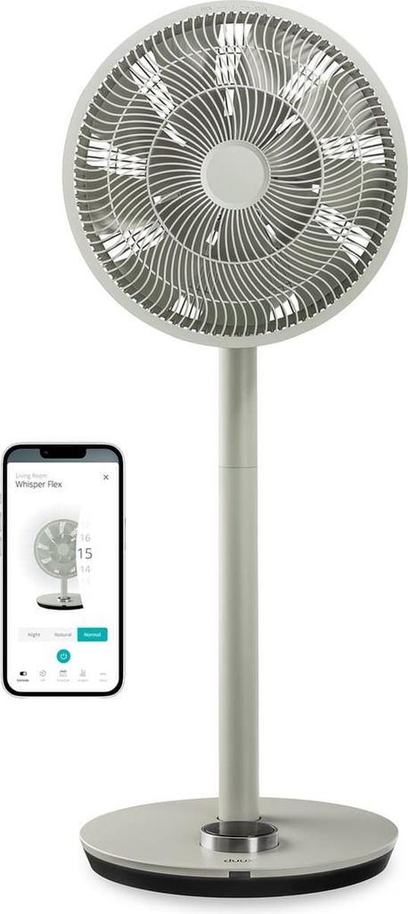 Duux Whisper Flex - Smart Statiefventilator - Staande, Elektronische apparatuur, Ventilatoren, Zo goed als nieuw, Verzenden