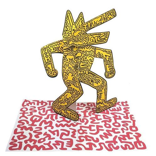 Keith Haring (after) - 3-D Pop Up Book, Antiquités & Art, Art | Peinture | Moderne