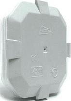 Attema WD2 Couvercle pour boîte murale/de plafond montée en, Doe-het-zelf en Bouw, Elektriciteit en Kabels, Verzenden, Nieuw