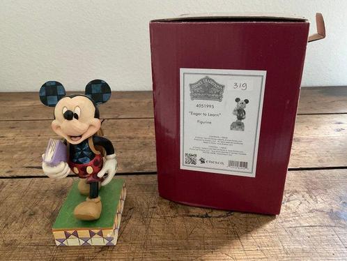 Enesco - Figurine - Disney Traditions Eager to Learn, Verzamelen, Disney