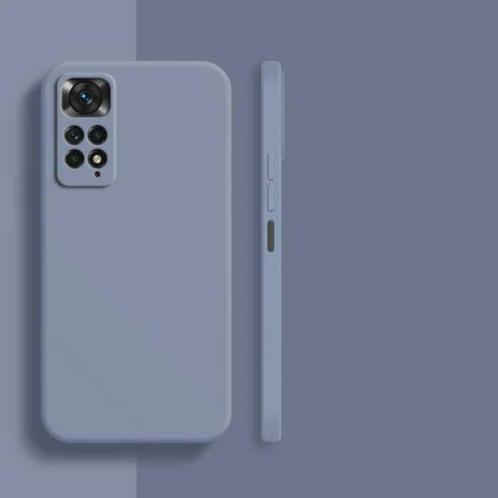 Xiaomi Redmi Note 10S Square Silicone Hoesje - Zachte Matte, Telecommunicatie, Mobiele telefoons | Hoesjes en Screenprotectors | Overige merken