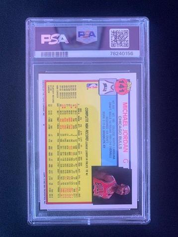 1992 Topps Michael Jordan #141 - PSA 10 - 1 Graded card beschikbaar voor biedingen