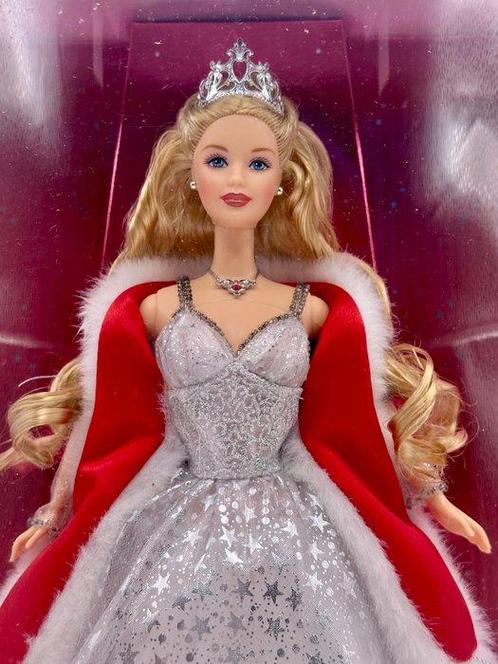 Mattel - Poupée Barbie 2001 Barbie Holiday Celebration Doll, Antiek en Kunst, Antiek | Speelgoed