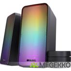 Trust GXT 611 Wezz 2.0 PC Speakerset RGB Zwart, Verzenden, Nieuw