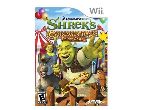 Shreks carnival Craze Party Games (Wii nieuw), Games en Spelcomputers, Spelcomputers | Nintendo Wii, Ophalen of Verzenden