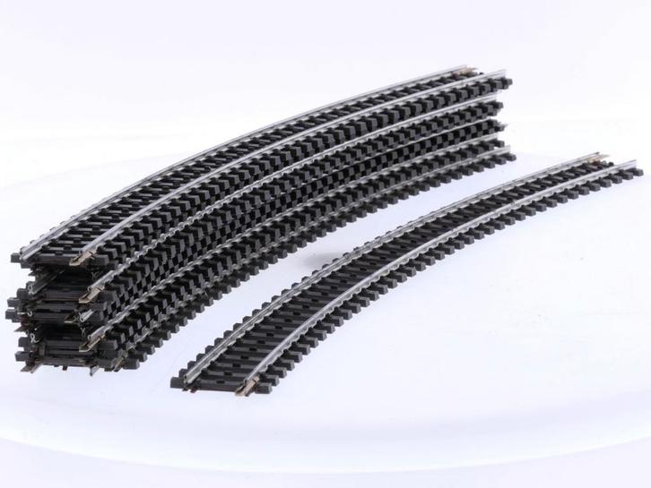 Schaal H0 Märklin 2141 K-rails gebogen rail R4 30 graden..., Hobby en Vrije tijd, Modeltreinen | H0, Wisselstroom, Analoog, Gebruikt