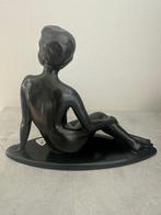 Villeroy & Boch - Figure - Sitting nude - Faïence