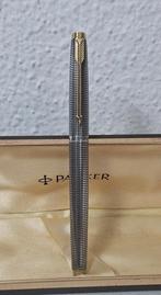 Parker - 75 Cisele -Flat Top- Silver Sterling 14K gold nib -, Nieuw
