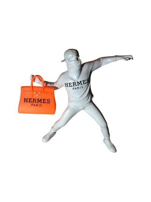 GF Exclusives - Banksy x Hermès Birkin Bag, Antiquités & Art, Art | Peinture | Moderne