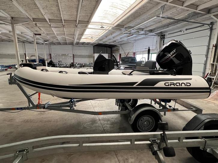 GRAND Golden line G380NF - Mercury 50 - jaarmodel 2024, Watersport en Boten, Rubberboten, Minder dan 70 pk, Overige materialen