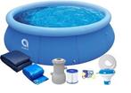 Alles-in-één opblaaszwembad set met pomp, afdekking en re., Tuin en Terras, Ophalen of Verzenden, Nieuw