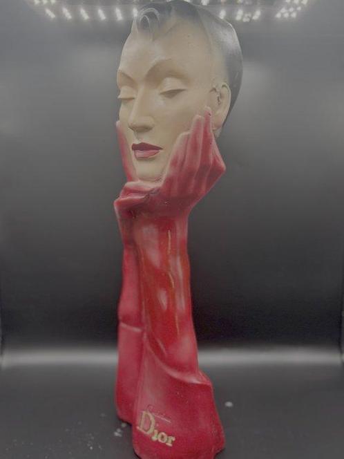 Dior Figurine produit - Plâtre - 1950-1960, Antiek en Kunst, Antiek | Wandborden en Tegels